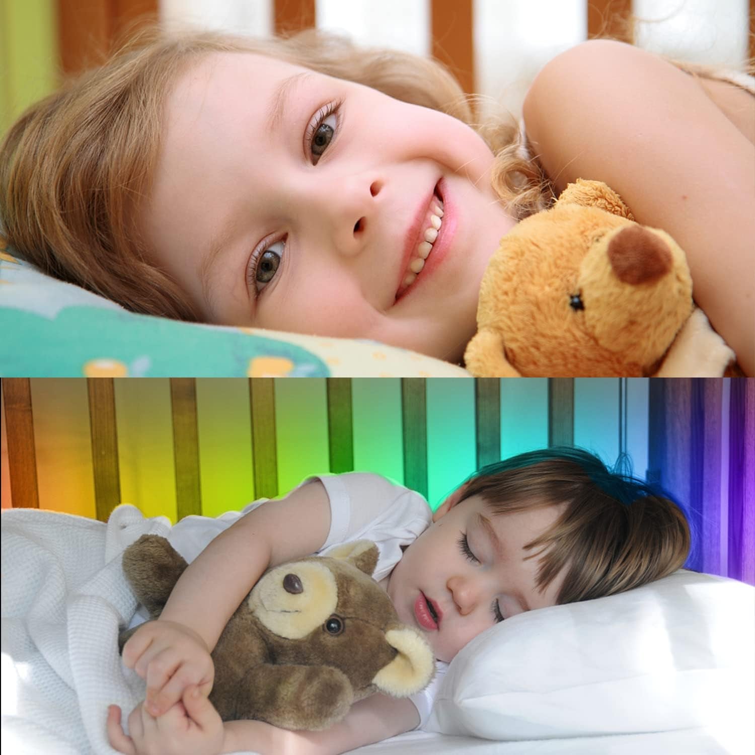 Led Strip Lights，65.6Ft Led Light Strips with Remote & App,Music Sync Mode with Mic, Smart Flexible12V Led Lights for Bedroom Ceiling, Party,Stairs（2 Rolls of 32.8Ft）