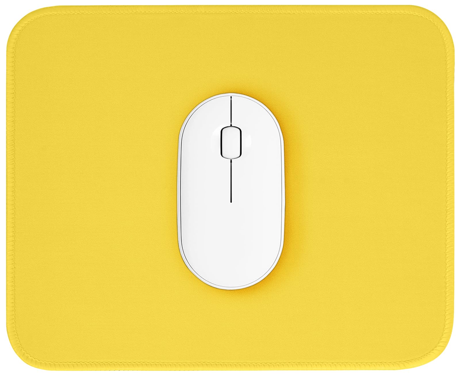 Pink Mouse Pad, Nice and Cute Mouse Pad, Splash-Proof Textured 10.2 x 8.2Inch, Stitched Edge Non-Slip Waterproof Rubber