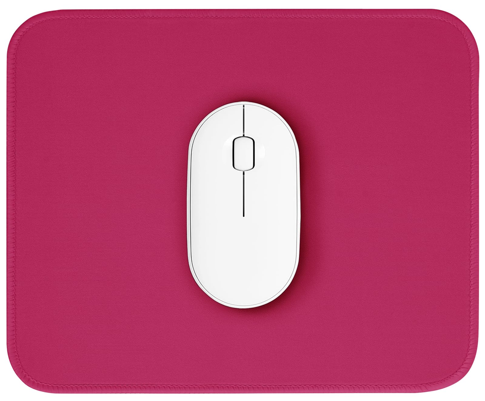 Pink Mouse Pad, Nice and Cute Mouse Pad, Splash-Proof Textured 10.2 x 8.2Inch, Stitched Edge Non-Slip Waterproof Rubber