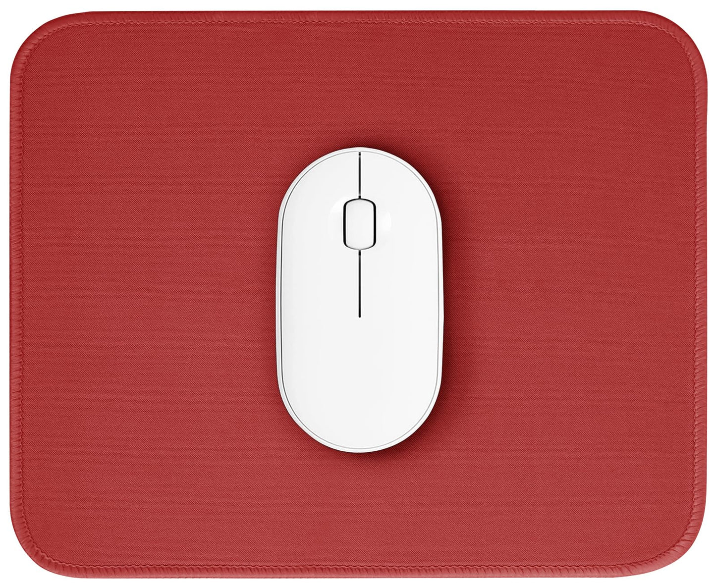 Pink Mouse Pad, Nice and Cute Mouse Pad, Splash-Proof Textured 10.2 x 8.2Inch, Stitched Edge Non-Slip Waterproof Rubber