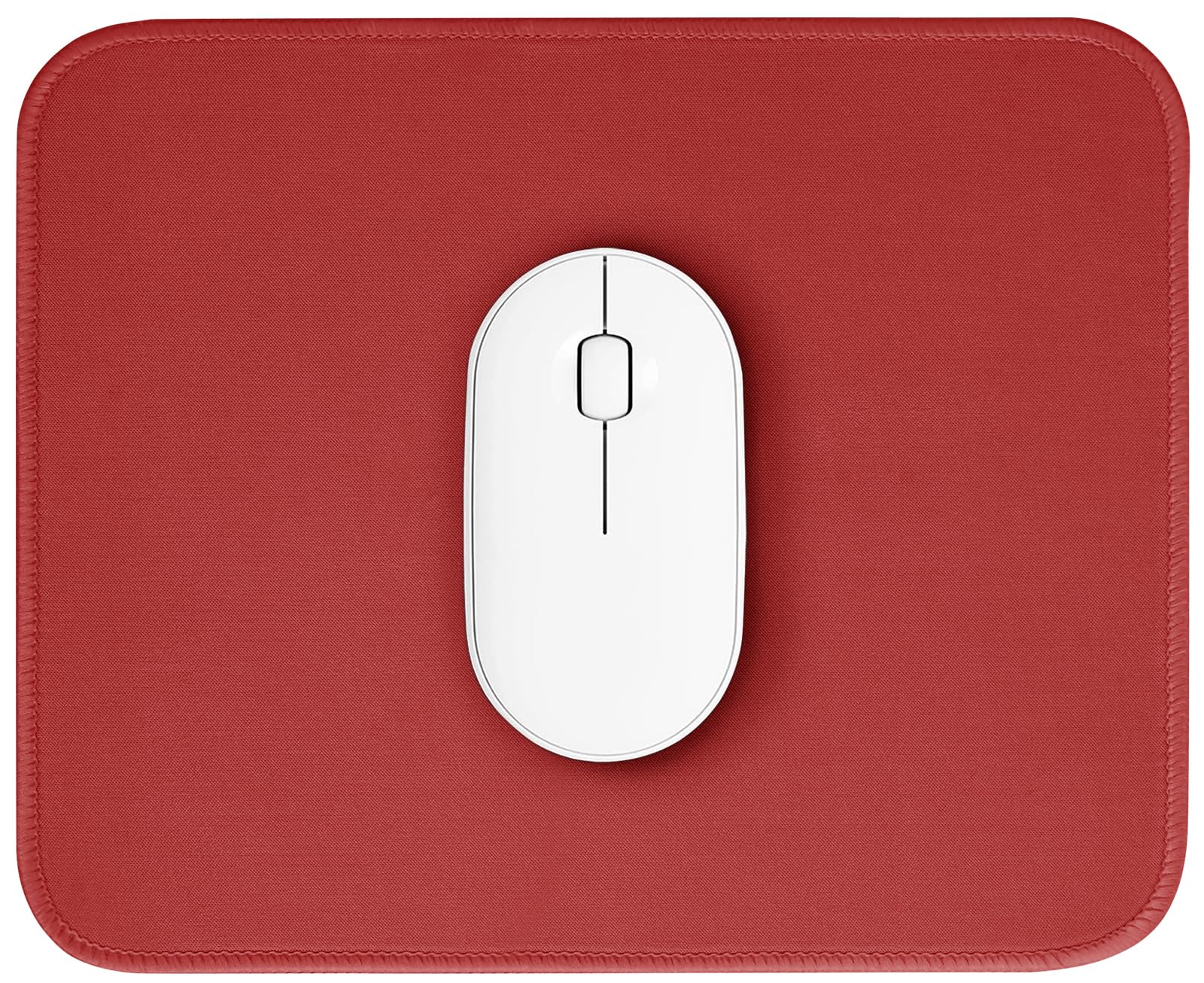 Pink Mouse Pad, Nice and Cute Mouse Pad, Splash-Proof Textured 10.2 x 8.2Inch, Stitched Edge Non-Slip Waterproof Rubber